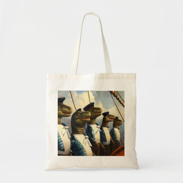 T Rexs Sailors Tragetasche (Vorne)