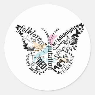 T.S-Aufkleber Runder Aufkleber