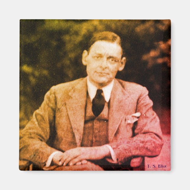 T. S. Eliot Magnet (Vorne)