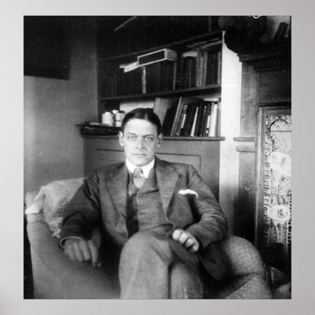T.S. Eliot Poster (Vorne)