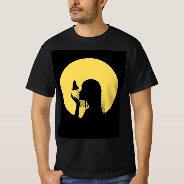 T-Sart der klassischen Männer T-Shirt (Vorderseite)