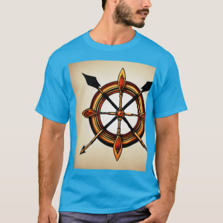 T-shir mit Tätowierung T-Shirt