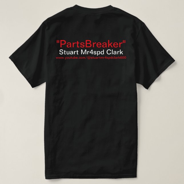 T - Shirt (Design Rückseite)