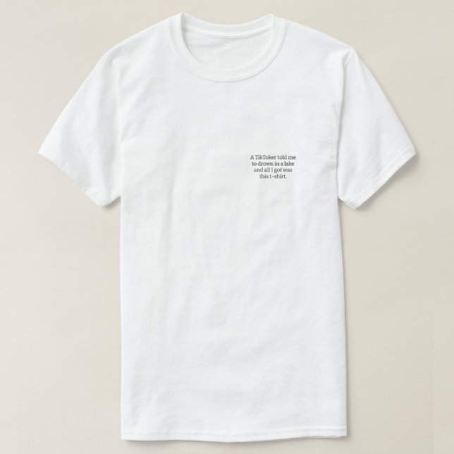 T - Shirt (Design vorne)