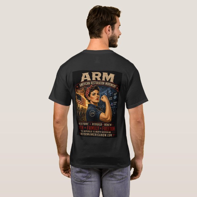 T-Shirt (Schwarz voll)