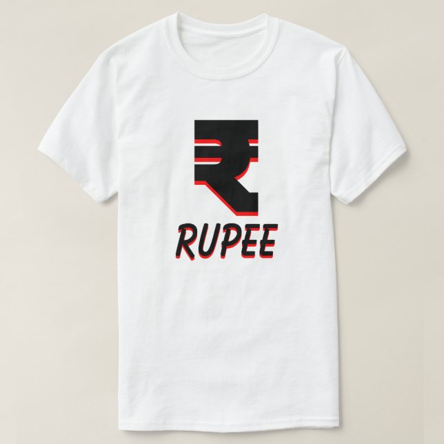 ₹ T-Shirt (Design vorne)