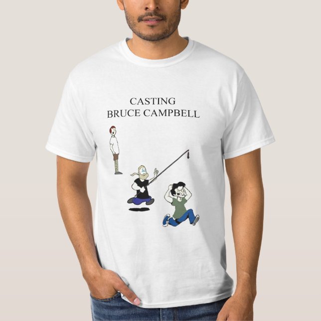 T - Shirt 02 CastingBruce Campbell (Vorderseite)