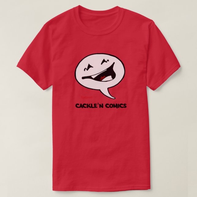 T - Shirt 100% die Baumwolle der Cackle'N (Design vorne)
