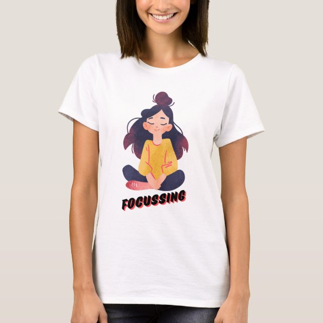 T - Shirt 100 % reine Baumwolle (Vorderseite)