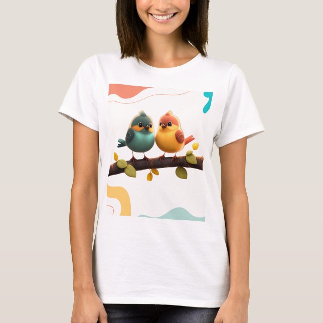 T - Shirt 100 % reine Baumwolle (Vorderseite)