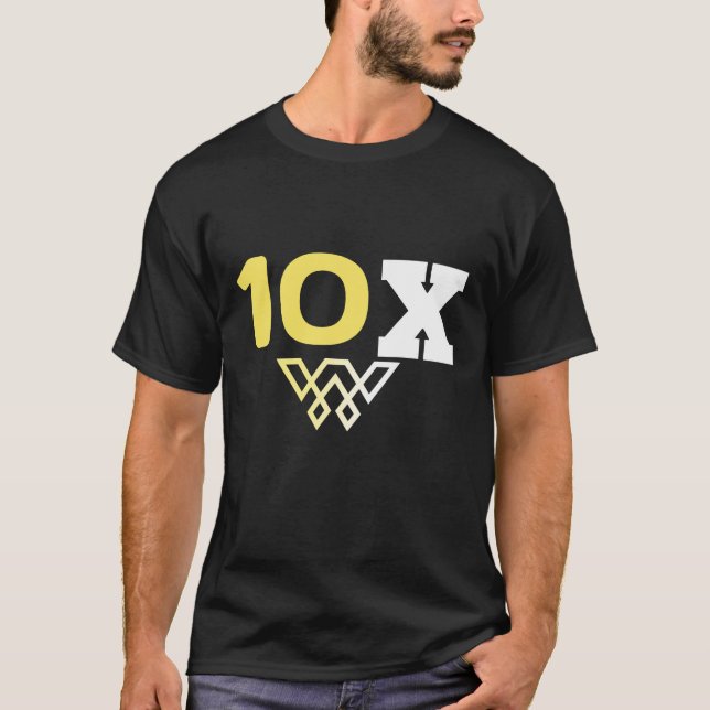 T - Shirt 10X (Vorderseite)