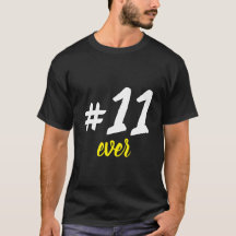 T-Shirt -11 ever schwarz