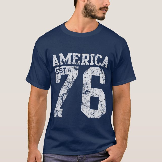 T-Shirt 1776 Amerikas Est (Vorderseite)