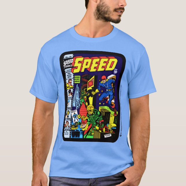T-Shirt '1940er SPEED Comics'  (Vorderseite)