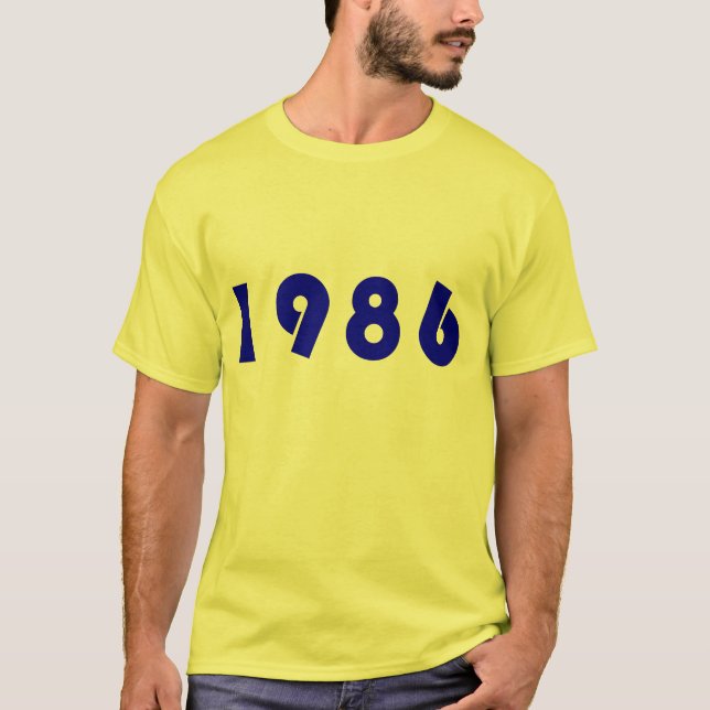 T - Shirt 1986 (Vorderseite)