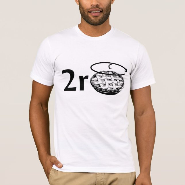 T - Shirt 2*r*pie (Vorderseite)