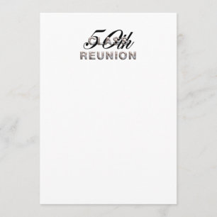 T-SHIRT 50th Class Wiedersehen Einladung