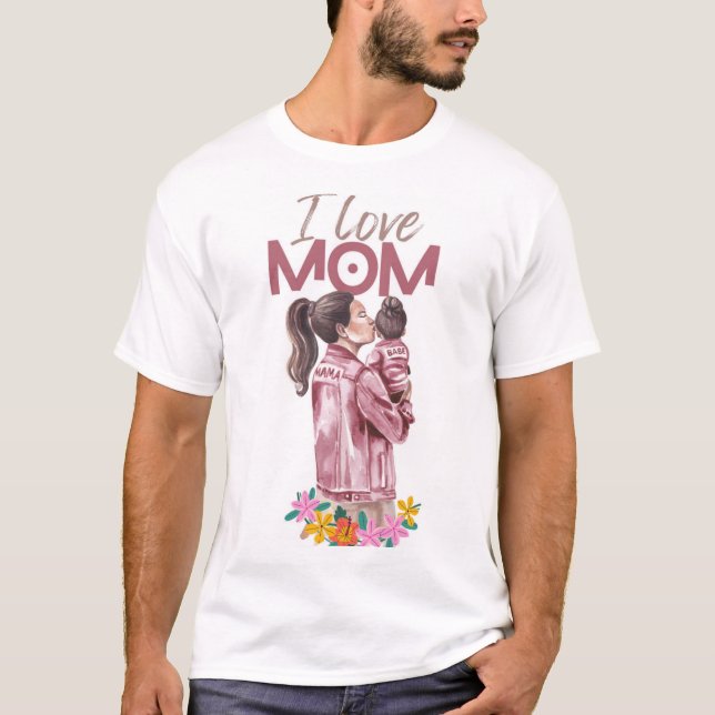 T-Shirt A mother’s love is my first miracle (Vorderseite)