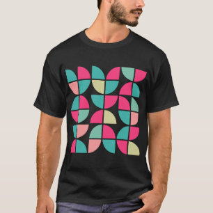 T - Shirt abstrakt Geometric 110421