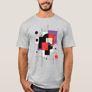 T - Shirt Abstrakt geometrische Formen der moderne