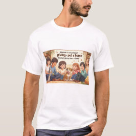 T - Shirt-Adoption-T - Shirt - "Ein Haustier als F
