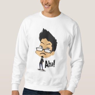 T-Shirt "Aha!"-Moment Grafik-Sweatshirt | Lustig Sweatshirt