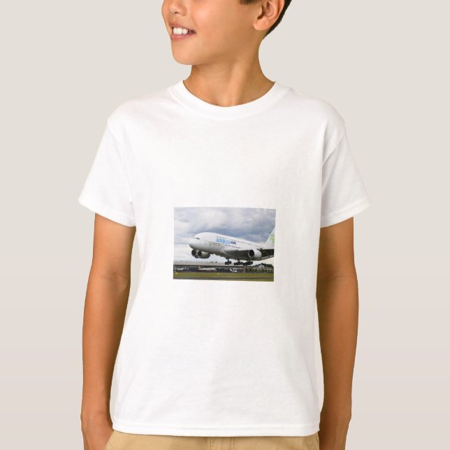 T - Shirt / Airbus-380 (Vorderseite)