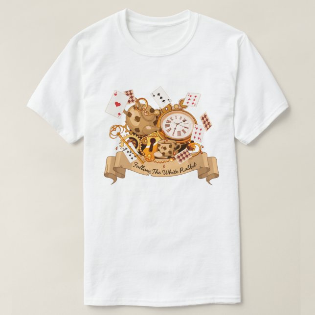 T - Shirt Alice im Wunderland (Design vorne)