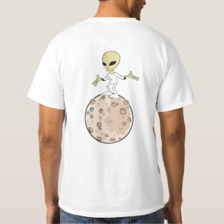T-shirt „Alien auf seinem Planeten "
