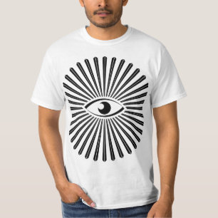 T - Shirt 'Alle sehen Auge'