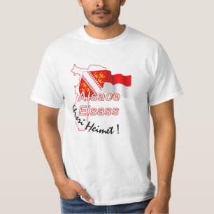 T-Shirt "Alsace Elsass unsri Heimet"