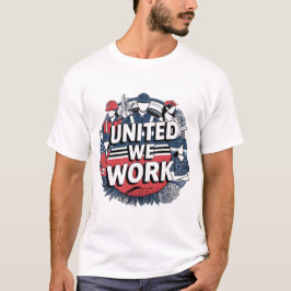 T - Shirt am Arbeitstag | Design der patriotischen