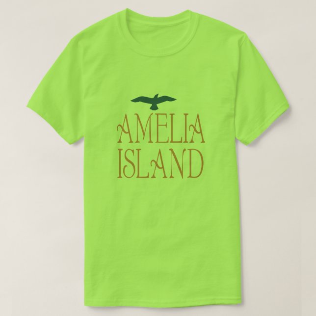 T - Shirt Amelia Island Florida (Design vorne)