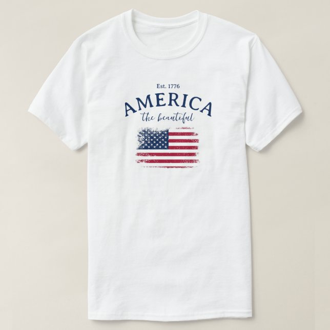 T - Shirt - Amerika (Design vorne)