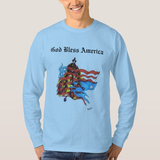 T - Shirt: Amerika T-Shirt (Vorderseite)