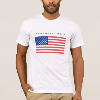 T-Shirt amerikanisches süßes Land der Freiheit