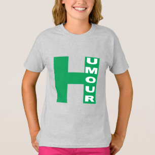 T-Shirt an Mädchen HUMOR
