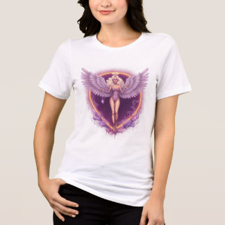 T-Shirt Angel Aura ✨ 💜 Tri-Blend Shirt