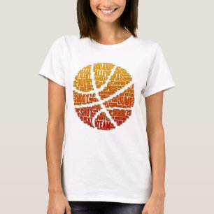 T - Shirt Anpassen der Frauenbasketballmannschaft