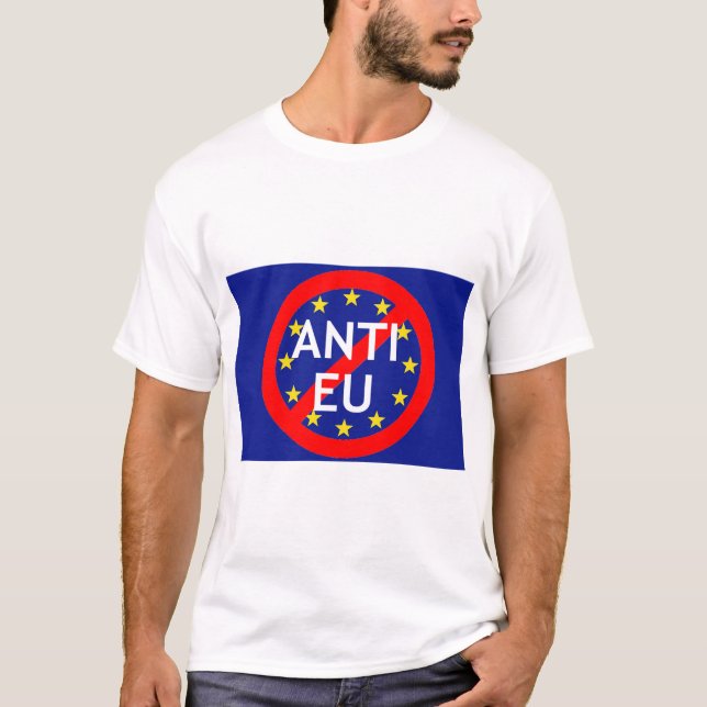 T - Shirt Anti-EU (Vorderseite)