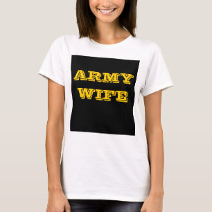 T - Shirt Army Ehefrau