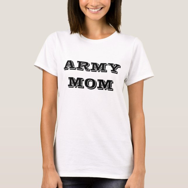T - Shirt Army Mama (Vorderseite)