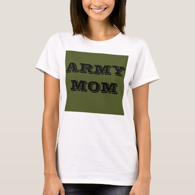 T - Shirt Army Mama (Vorderseite)