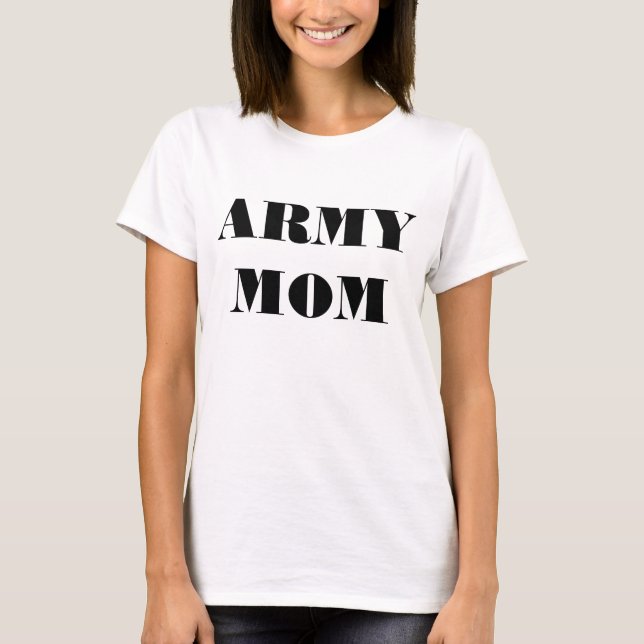 T - Shirt Army Mama (Vorderseite)