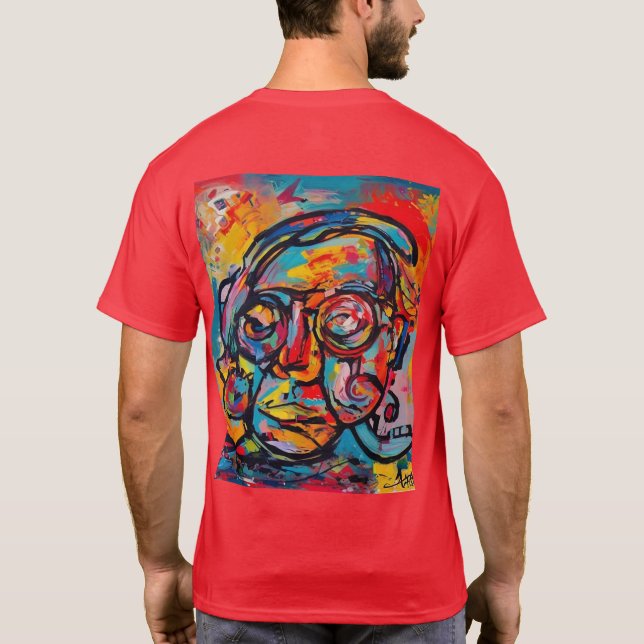 T - Shirt Arts for Smart Person (Rückseite)