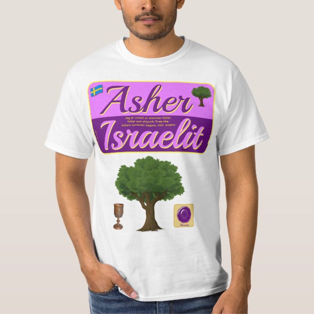 T-shirt — Asher (Vorderseite)