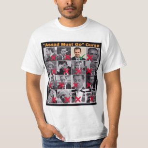 T - Shirt "Assad Must Go"