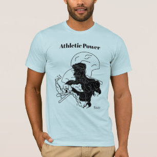 T - Shirt: Athletischer Power T-Shirt