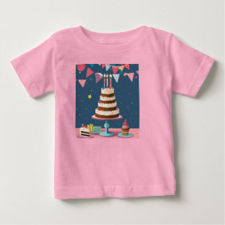 "T-Shirt auf den Geburtstag: Einzigartige Designs Baby T-shirt