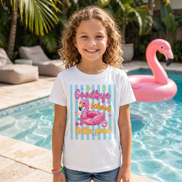 T-Shirt Auf Wiedersehen Schule Hallo Schwimmbad